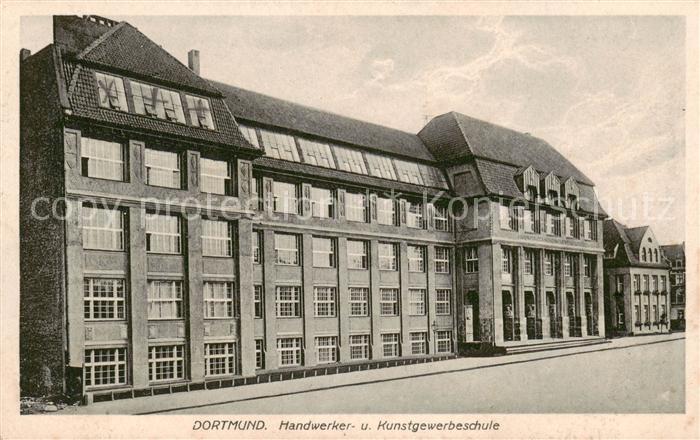 DORTMUND CITY Handwerker- u. Kunstgewerbeschule Aussenansicht