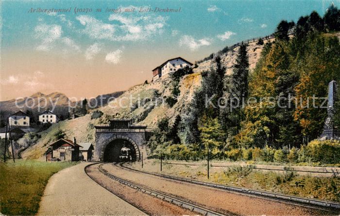Arlbergtunnel AT Arlbergtunnel m. Lott-Denkmal