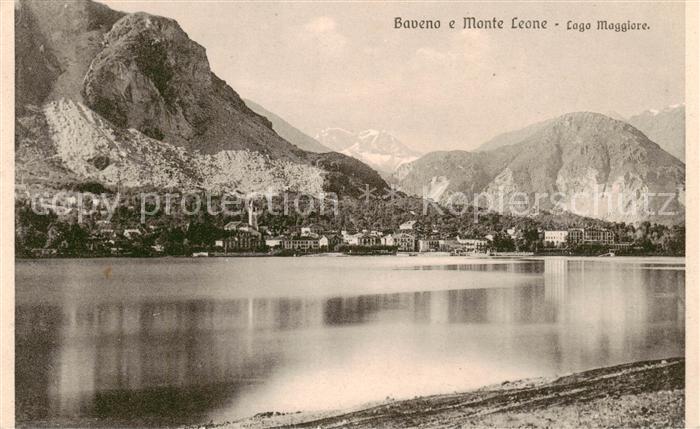 Baveno Lago Maggiore IT Baveno e Monte Leone