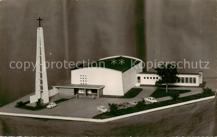 Valentigney 25 Doubs Chapelle Notre-Dame Modell A. Bertrand