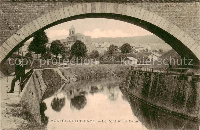 Montcy-Notre-Dame 08 Ardennes Le Pont sur le Canal