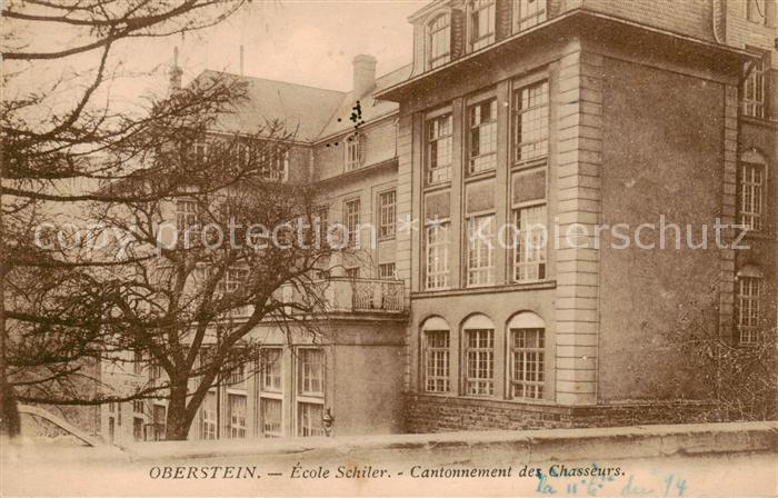 Oberstein Nahe Ecole Schiler - Cantonnement des Chasseurs