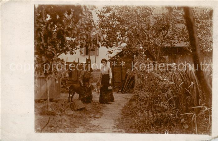 Radaun Wegstaedtl Steti CZ Partie im Garten