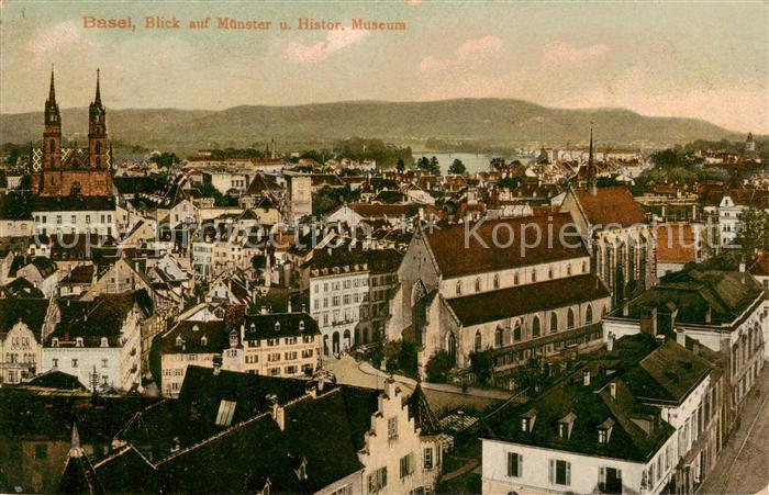 Basel BS Muenster u. Histor. Museum