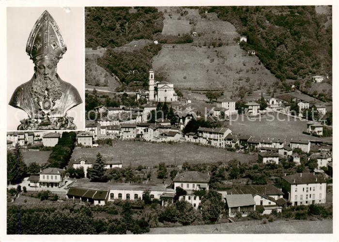 Borgo di Agno Lago di Lugano TI Busto di S. Provino