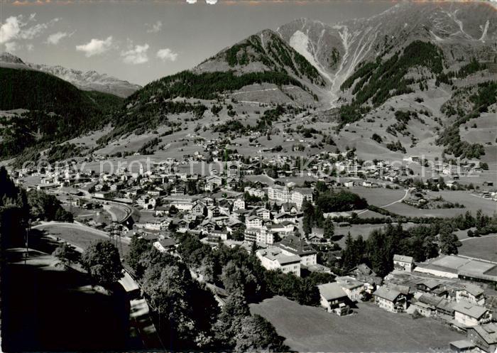 Klosters GR Gesamtansicht Feldpost