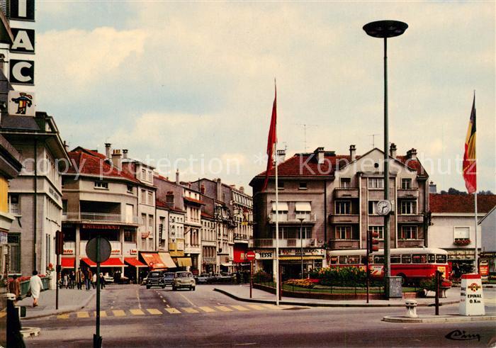 Epinal 88 Vosges Place des Quatre-Nations - Rue Leopold-Bourg