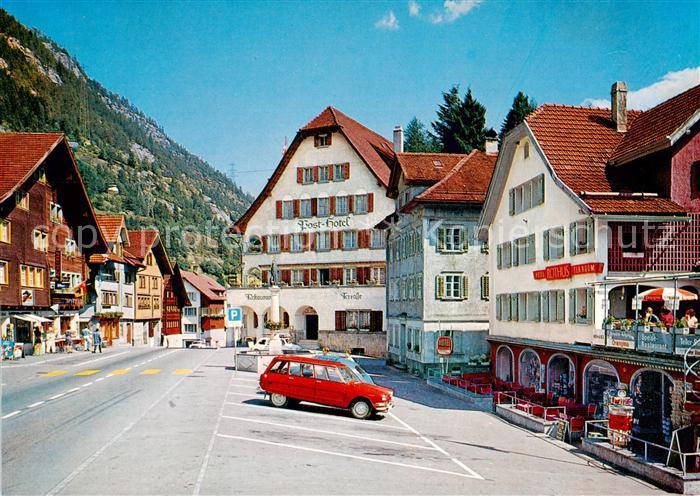 Wassen  UR Dorfplatz