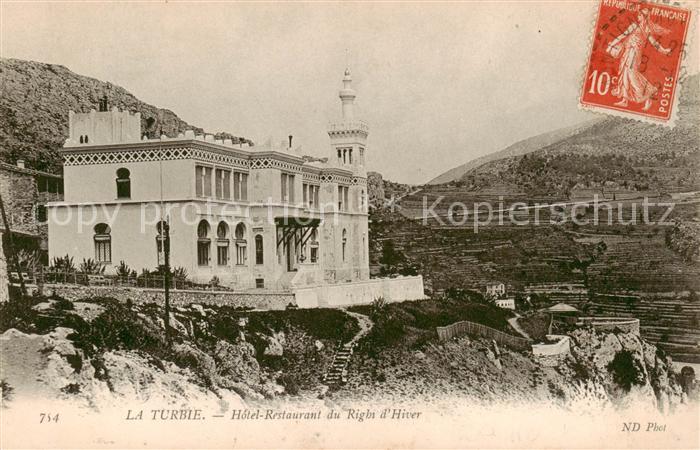 La Turbie 06 Hotel-Restaurant du Righi d Hiver
