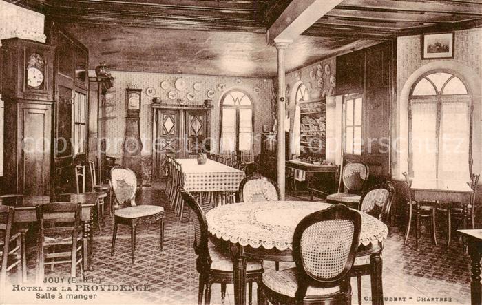 Jouy d Eure-et-Loir 28 Hotel de la Providence - Salle a manger