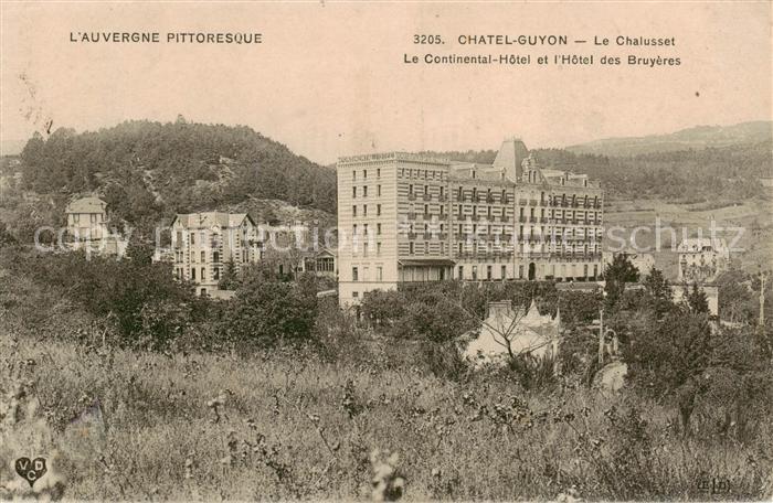 Chatel-Guyon Le Continental-Hotel et l Hotel des Bru