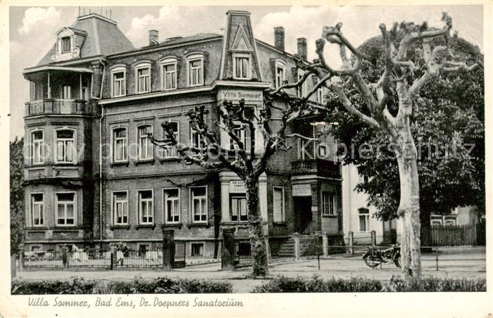 Bad Ems Villa Sommer Aussenansicht - Sanatorium