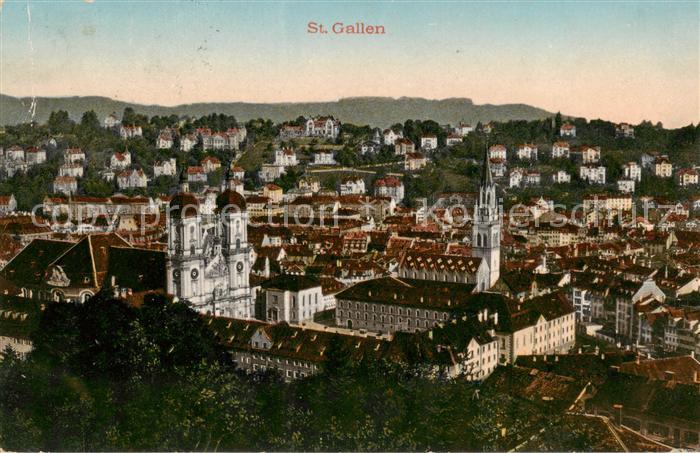 St Gallen SG Gesamtansicht