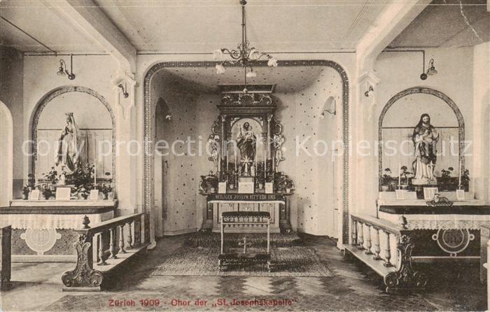 Zuerich ZH Chor d. St. Josephskapelle
