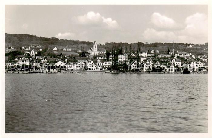 Maennedorf ZH Teilansicht v. See aus