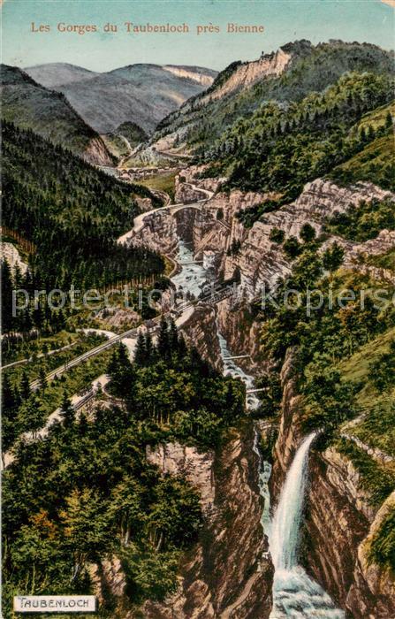 Biel Bienne Taubenloch-Schlucht