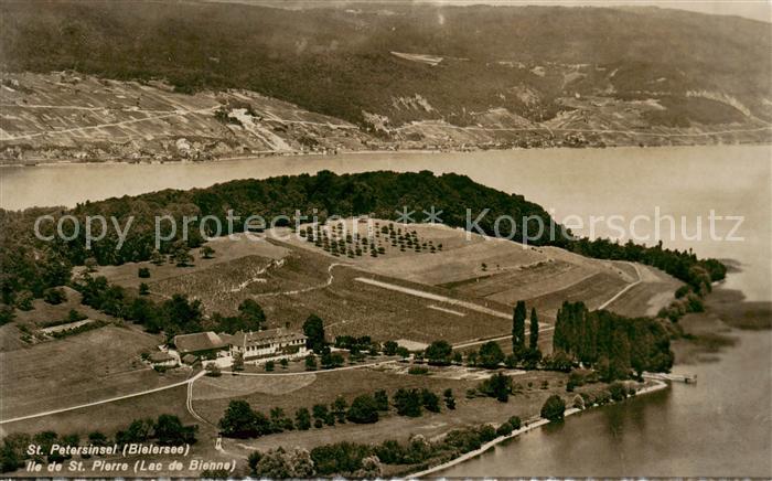 St Petersinsel Fliegeraufnahme Teilansicht