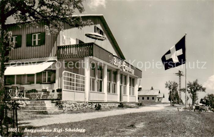 Rigi Scheidegg Berggasthaus Rigi-Scheidegg Aussenansicht