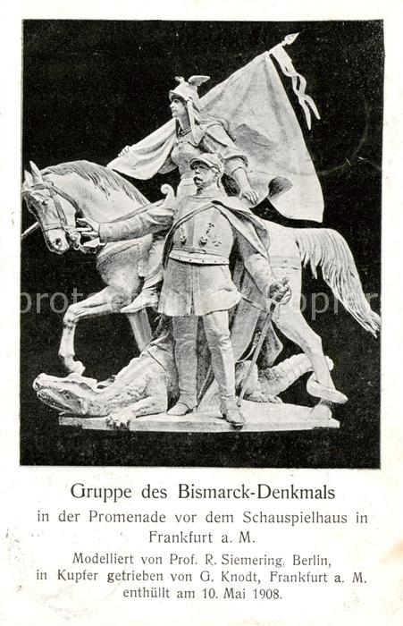 Frankfurt Main Bismarck-Denkmal