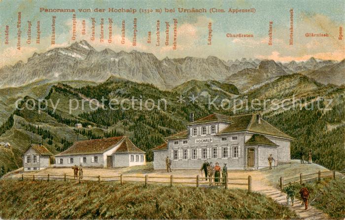 Hochalp 1530m SG Panorama v. d. Hochalp