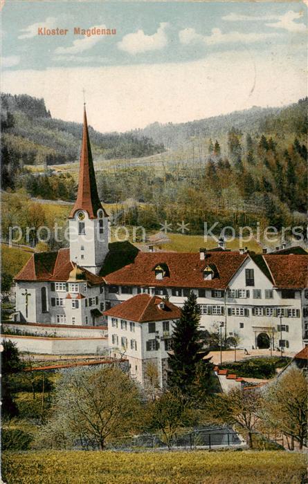 Magdenau Botsberg Flawil SG Kloster Magdenau Aussenansicht