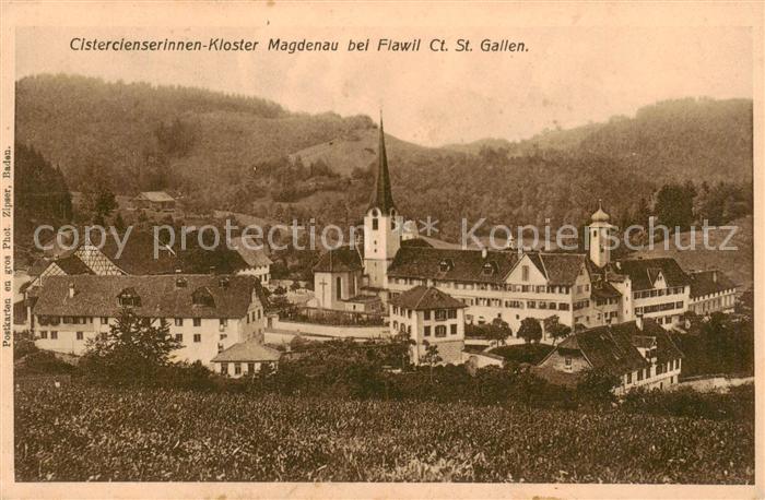 Magdenau Botsberg Flawil SG Cistercienserinnen-Kloster Magdenau Aussenansicht