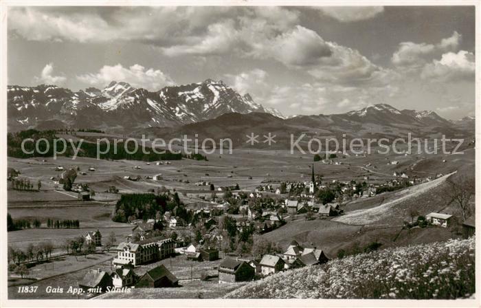 Gais AR Gesamtansicht m. Saentis