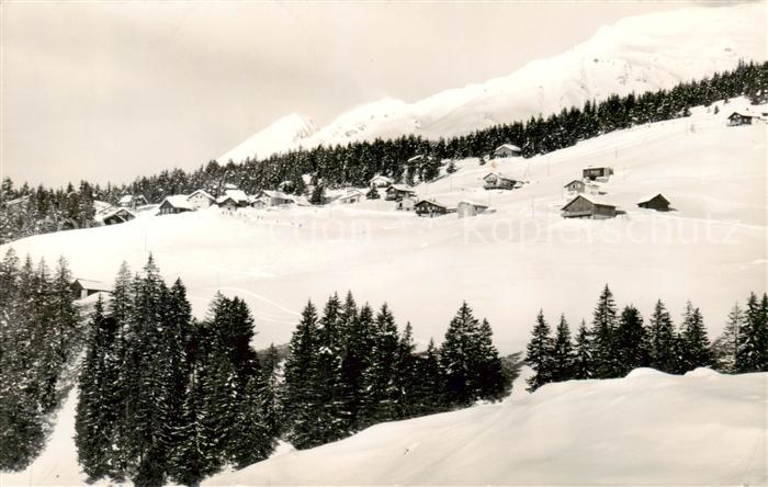 Cari-Croce TI Totalansicht im Winter