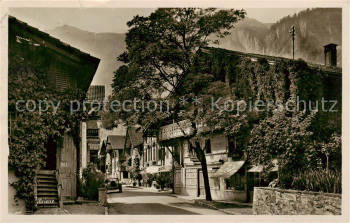 Brienz Brienzersee BE Dorfpartie