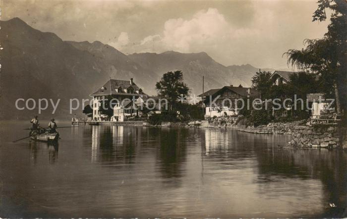 Iseltwald Teilansicht am Brienzersee