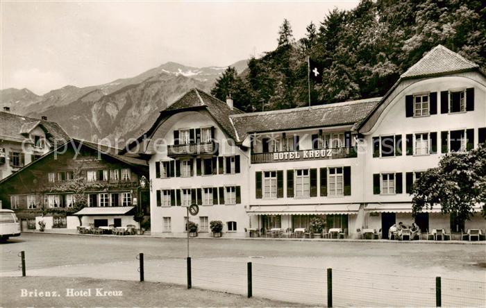 Brienz Brienzersee BE Hotel Kreuz Aussenansicht