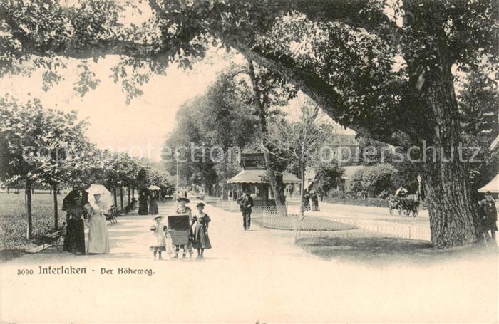 Interlaken BE Partie auf dem Hoeheweg