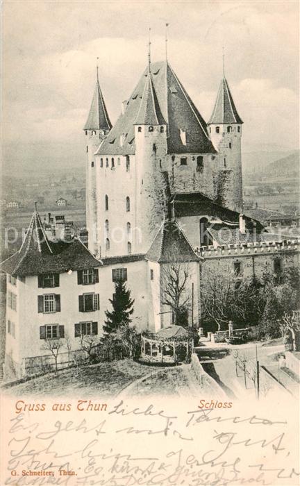 Thun BE Schloss Aussenansicht
