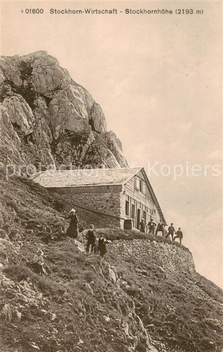 Stockhorn 2193m BE Stockhorn-Wirtschaft