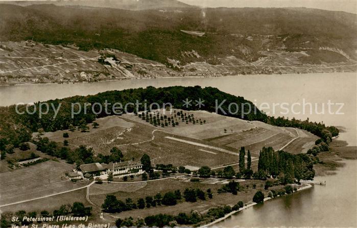 St Petersinsel Fliegeraufnahme