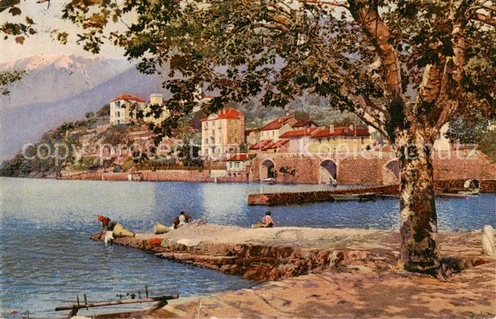 Ascona Lago Maggiore TI Partie am See