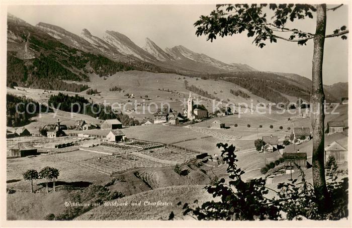 Wildhaus  SG Wildhaus m. Wildpark u. Charfirsten