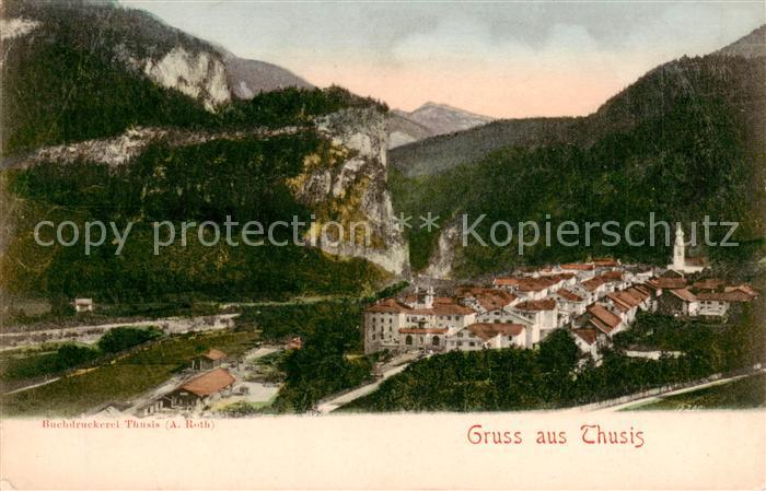 Thusis GR Gesamtansicht