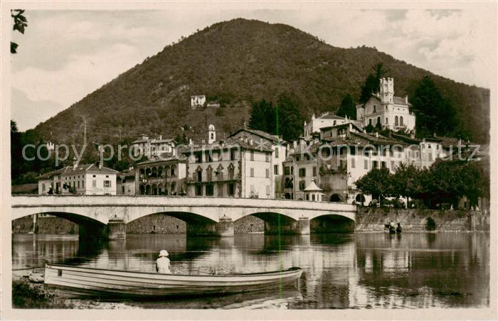Ponte-Tresa TI Partie am Luganer-See
