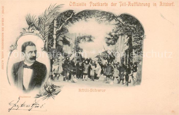 Altdorf  UR Ruetli-Schwur - Tell-Auffuehrung