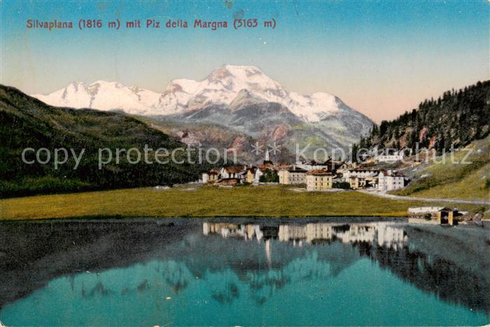 Silvaplana GR Silvaplana m. Piz della Margna