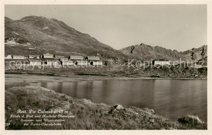 Oberalpsee UR Restaurant Pil calmot - Filiale d. Post u. Kurhotel Oberalpsee - M