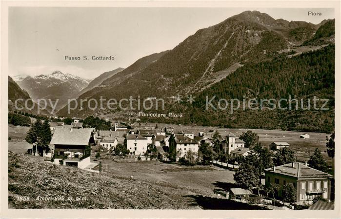 Ambri TI Passo S. Gottardo u. Piora