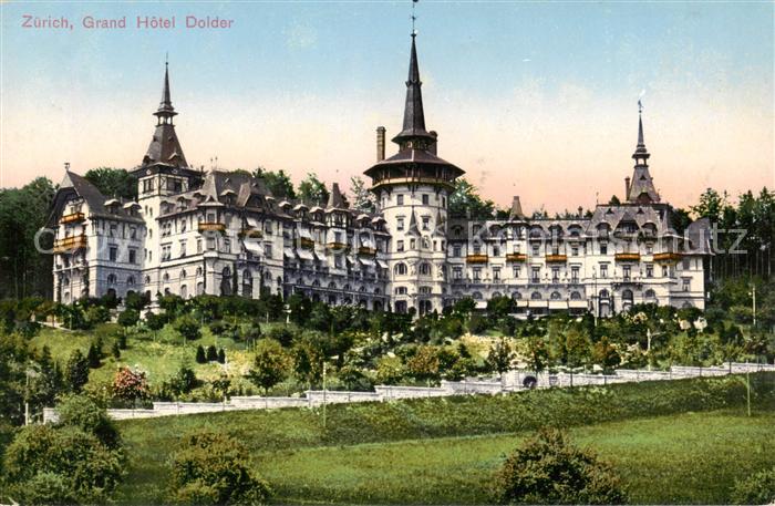 Zuerich ZH Grand Hotel Dolder Aussenansicht