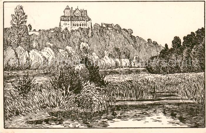 Wildegg AG Schloss Federzeichnung