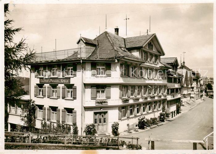 Schwellbrunn Gasthaus-Pension z. Kreuz Aussenansicht