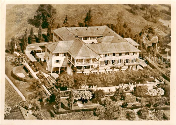 Weggis Vierwaldstaettersee Fliegeraufnahme Ferienheim Coop