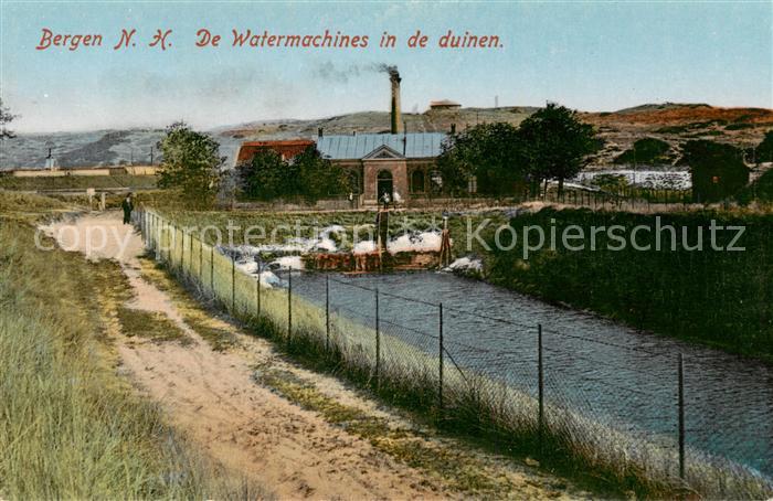 Bergen  Nordholland NL De Watermachines in de duinen