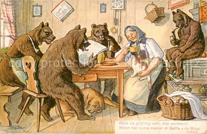 Bern BE K. Geri Kuenstlerkarte