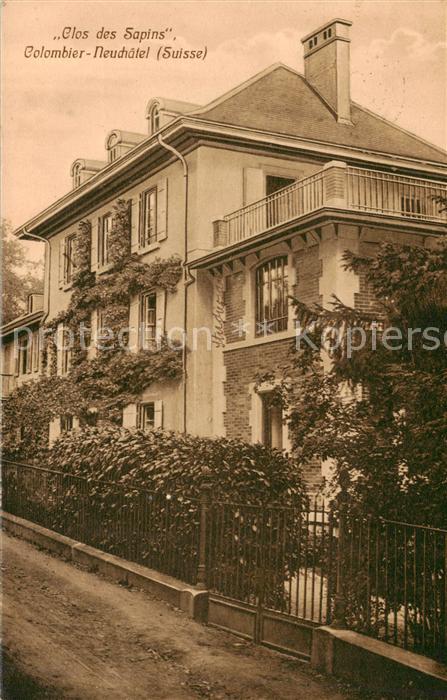Colombier NE Clos des Sapins